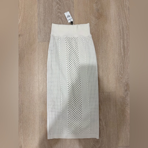 Express Dresses & Skirts - Express Cream Knit Skirt